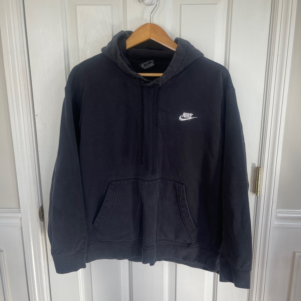 Nike Club Sportswear Black Hoodie XL Sweatshirt